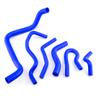 For Honda CIVIC SOHC D15 D16 EG EK 1992-2000 Car Silicone Radiator Coolant Hose Kit Car Accessories /9 Pcs