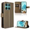 For Motorola Edge 60 Fusion 5G Leather Wallet Case with Strap Diamond Texture Phone Cover