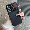 Роскошный Жидкий Магнитный Чехол-Кристалл для Линзы Magsafe для iPhone 17 Pro Max Air 16 15 14 13 12 Беспроводная Зарядка Мягкое Гладкое Покрытие