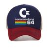 Сетчатая бейсболка Commodore 64 для улицы, повседневная, дышащая, сетчатая кепка-тракер, модная, спортивная, регулируемая кепка-snapback, gorras