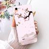 Clear Casing For iPhone 7 A1778 Cover For iPhone 8 A1905 Case Cute Cat Fashion Butterfly Luxury Kawaii 2D Painted