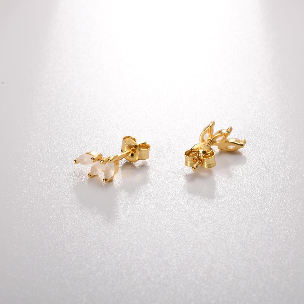 ANDYWEN Серьги-гвоздики из стерлингового серебра 925 пробы с тремя овалами и грушами, женские роскошные ювелирные изделия 2023 года, клипсы в стиле рок-панк