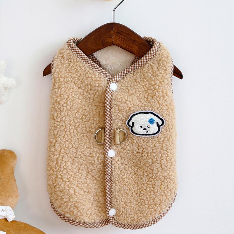 Флисовый теплый жилет для собак, куртка, зимняя, зеленая, коричневая, одежда для собак маленьких пород, чихуахуа, бульдог, пальто без рукавов, наряд для щенка XXL