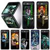Zflip4 аниме My Hero Academia мультипликационный персонаж чехол для Samsung Z Flip3 5G чехол для zflip3 Z Flip 3 Hard Shell Fundas