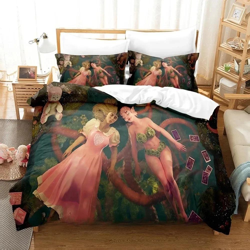 2026 New Exquisite Singer Melanie Martinez Bedding Set, Includes Large and King Size Bedding, Perfect Holiday Gift