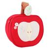 Red Fruit Makeup Bag Velvet Travel Cosmetic Bag Multifunctional Cute Handbag  Trips