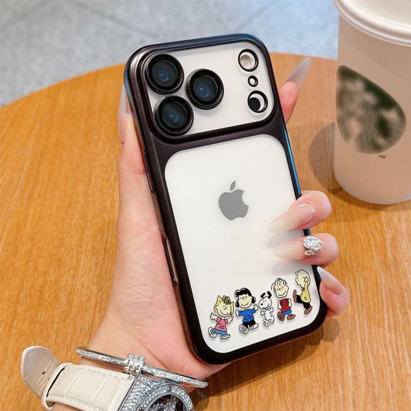 Чехол Snoopy для iPhone 17PROMAX - Полная защита объектива, Защита от падений для Apple 16
