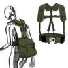 Multipurpose Military Alice Hip Pack Army Sling Bag MOLLE Webbing Messenger Bag Webbing Belt Olive Drab [MT]