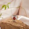 Серьги из стерлингового серебра S925 с натуральным цветом 18K, серьги-сокровища, легкая роскошь, премиум, нишевые, оригинальный дизайн, новые китайские серьги