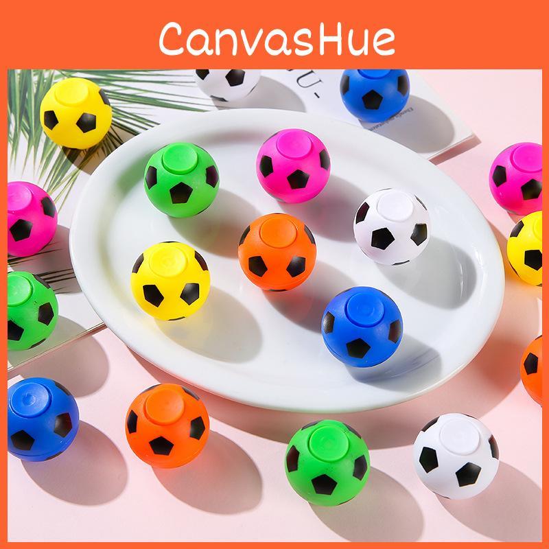 Многоцветный креативный пластиковый гироскоп в форме футбольного мяча, детская игрушка для развлечения