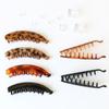 Solid Color Headwear Hair Accessories Hair Claws Ponytail Barrettes Banana Clip Hair Clips