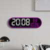 Multifunctional Living Room Wall Clock Seat Clock Simple Digital Display Multi Alarm Clock Silent Clock Home Decoration Clock