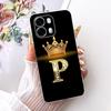 Для OPPO A6s CPH2789 2026 Модный чехол для телефона с буквой и короной Для Oppo A6S 5G Мягкие силиконовые чехлы из ТПУ