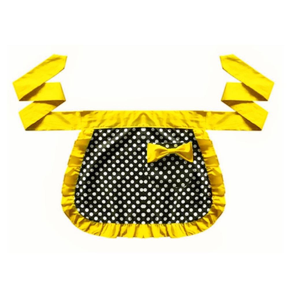 Короткий фартук-полупояс "Милая принцесса" из хлопка для женщин, для дома, кухни, садовых работ