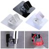 Shower Head Holder Bracket Bathroom 7.2*7.2cm ABS Black