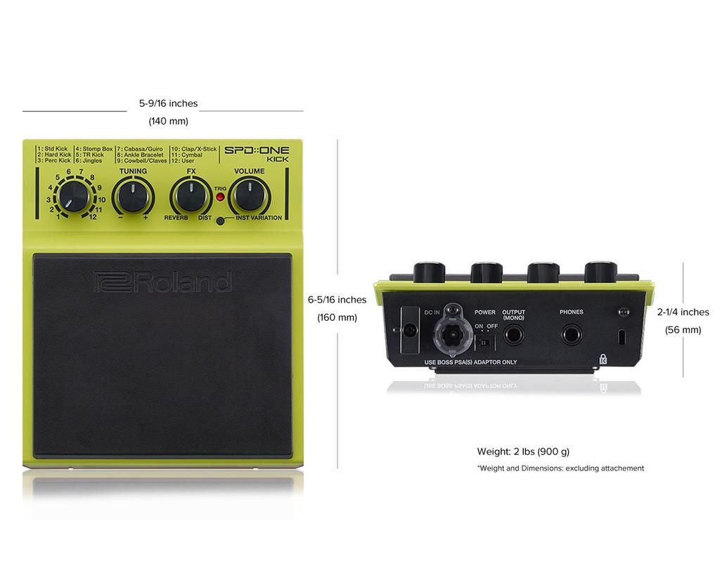Roland SPD ONE KICK Электронный перкуссионный пэд SPD-1K