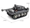 Военный MOC Танк Королевский Тигр Второй мировой войны 99A Основной боевой танк M1A2 Танк Солдаты Строительные блоки Кирпичики Набор Для детей Игрушки
