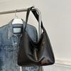PU Leather Minimalist Tote Bag Vintage Ladies Handbags Fashion Single Shoulder Bag  Gift