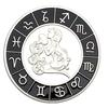 European and American zodiac signs, diamond encrusted coins, silver plated, Pisces commemorative coins, collectibles, Tarot love coins, coins