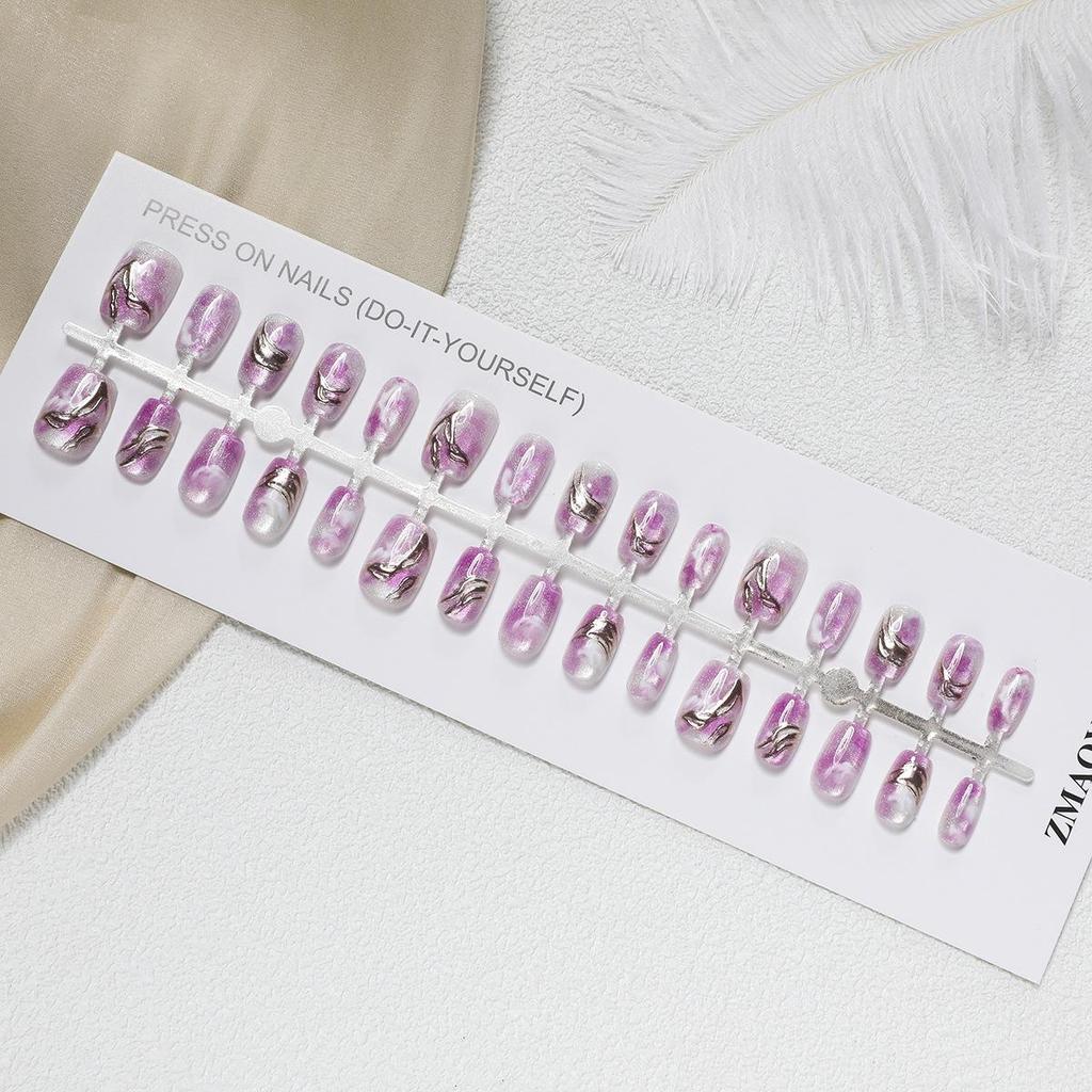 30 милых мультяшных наклеек для лака для ногтей «Кошачий глаз» — полная коллекция кодов