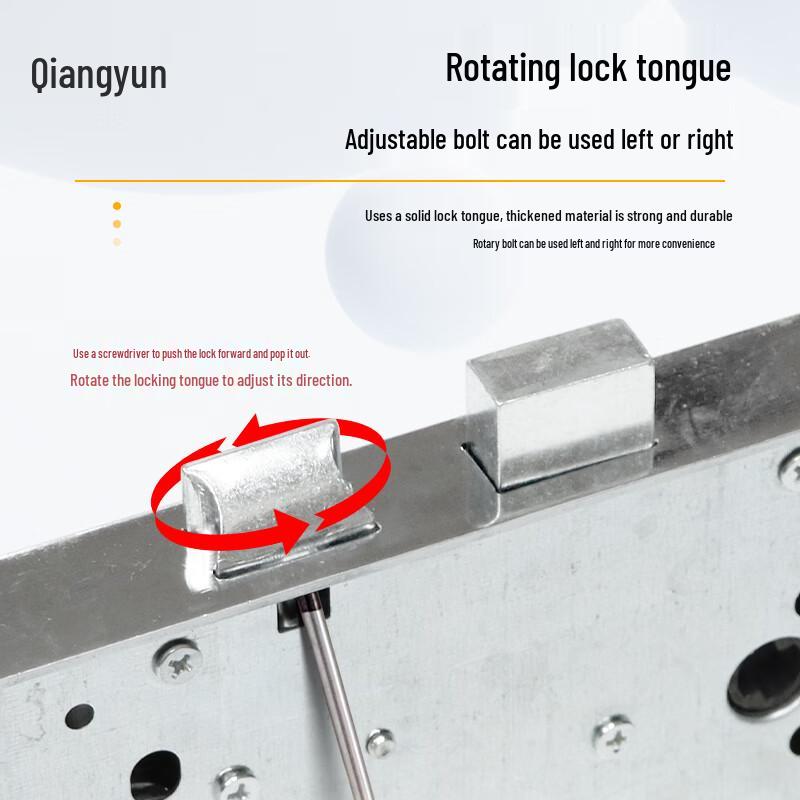 Universal Stainless Steel Fire Door Lock Body