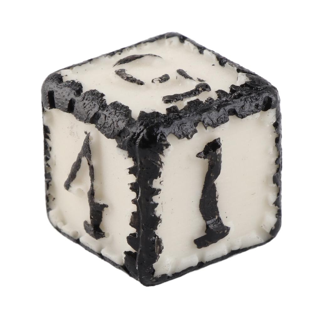 Светящиеся кости скелета 6-гранные кости Винтажные кости скелета светящиеся в темноте Декоративное украшение