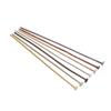 100-200pcs/bag 20 25 30 40 50 60 70 Mm Flat Head Pins Gold/Copper/Rhodium Headpins For Jewelry Findings Making DIY Supplies