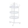 3/4 слоя вращающихся круглых серег ювелирных изделий стеллаж для выставки товаров стенд держатель дисплея