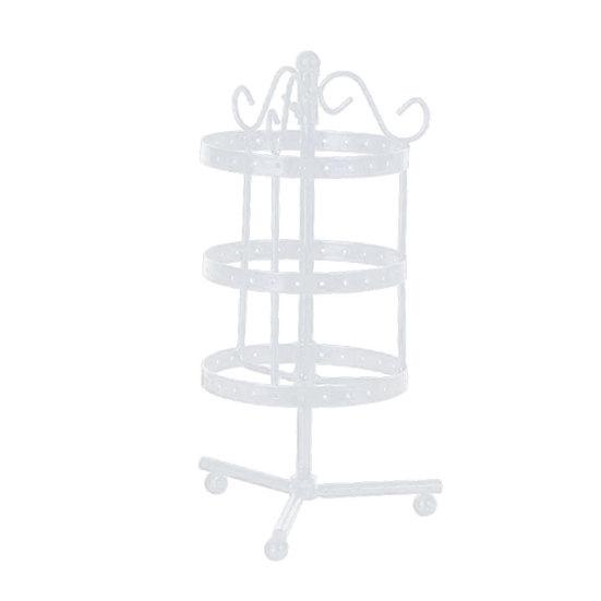 3/4 слоя вращающихся круглых серег ювелирных изделий стеллаж для выставки товаров стенд держатель дисплея