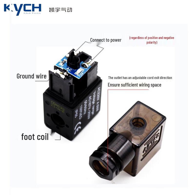 KYCH Pneumatic Solenoid Directional Control Valve