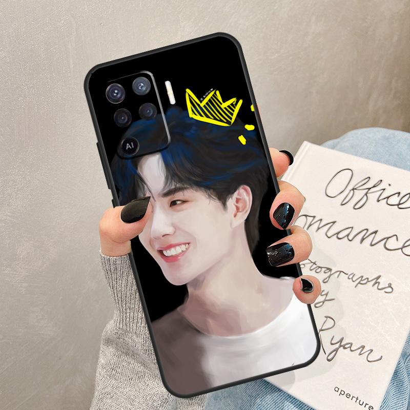 Неукротимый Чехол Ван Ибо для Oppo A78 A98 A18 A38 A58 A60 A80 A40 A77 A57 A17 A74 A54 A94 A96 A76 A16 A15 A5 Pro