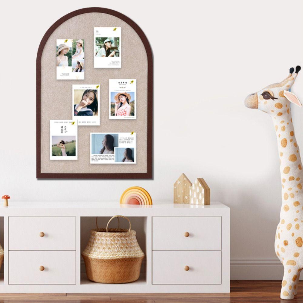 Фоновая стена Фетровая доска для объявлений Звукоизоляционная панель Доска для сообщений Скандинавская фетровая доска для кнопок Дом