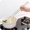 Nonslip Cooking Tools Round Reusable Hot Pot Chopsticks Frying Chopsticks Chopsticks Tableware