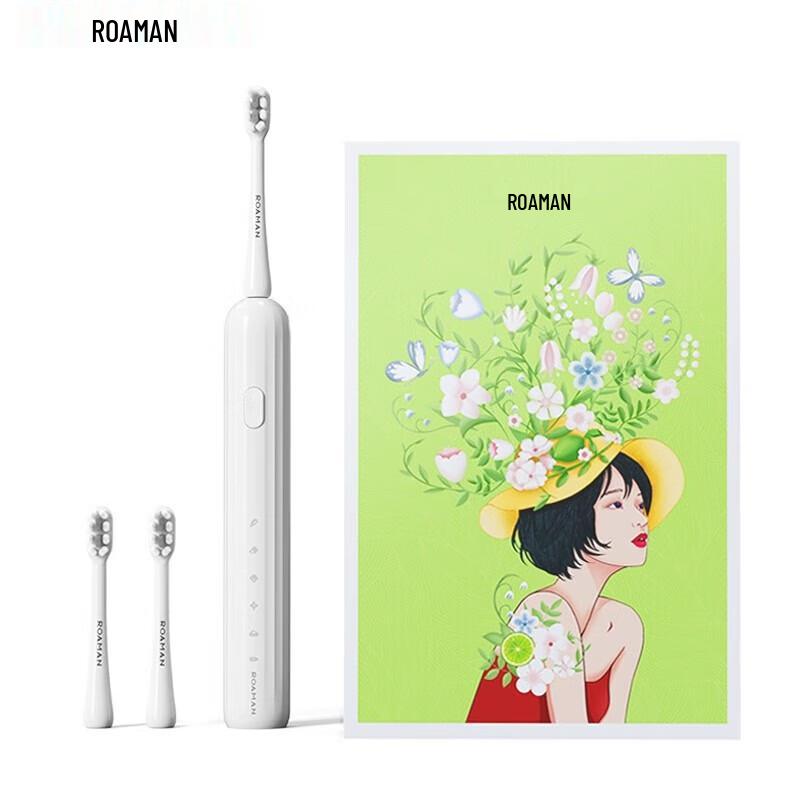 ROAMAN D40 Звуковая электрическая зубная щетка, китайская вилка (адаптер в комплекте)