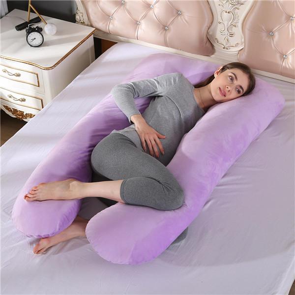 2027 Full Body Nursing Pregnancy Pillow U-Shaped Maternity For Sleeping Support Pillow Pregnant Women Belly Support Maternity Sleeping Pillows