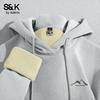 Мужской флисовый свитшот с капюшоном серии S&K от Baleno