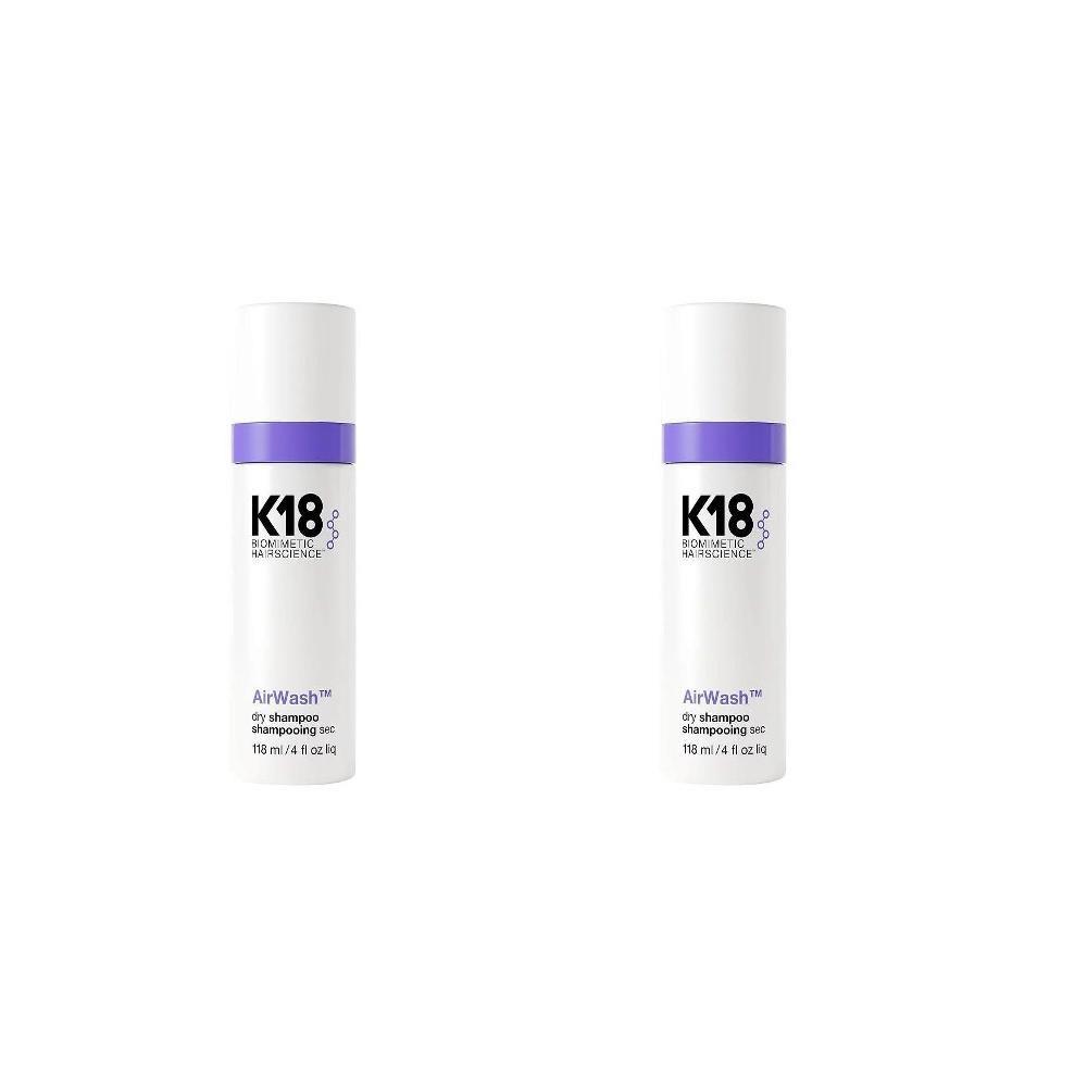 K-18 Air Wash Dry Shampoo 118ml 2 pcs