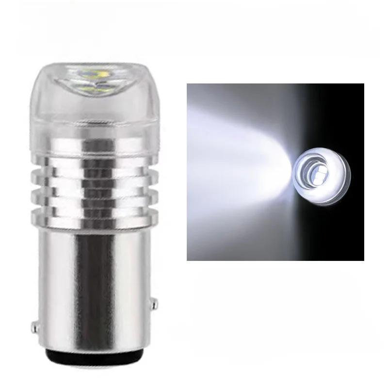 10 шт. Автомобильный 12 В светодиодный задний фонарь, задний стоп-сигнал, стробоскоп, мигающий светодиодный фонарь, мотоциклетная предупреждающая лампа, красный более сильный свет