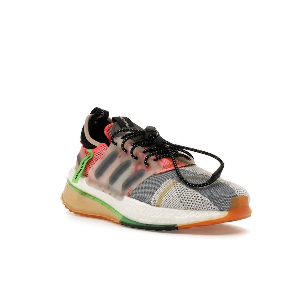 Helen Kirkum x adidas X_PLRBOOST Алюминий Лайм Люцид Унисекс Кроссовки Серый Основной черный ID8491