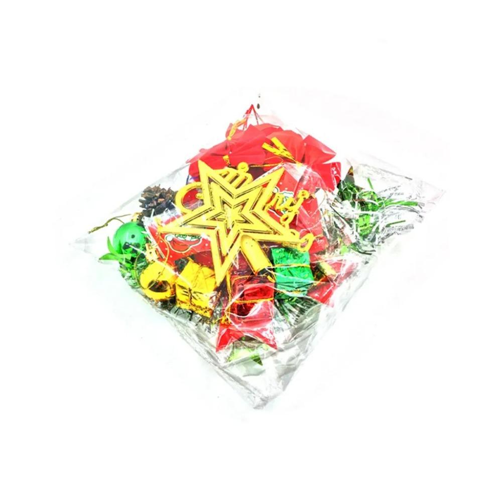30/45cm Mini Christmas Tree DIY Handicraft New Year Gift Artificial Christmas Tree Creative LED Light Artificial Xmas Ornament