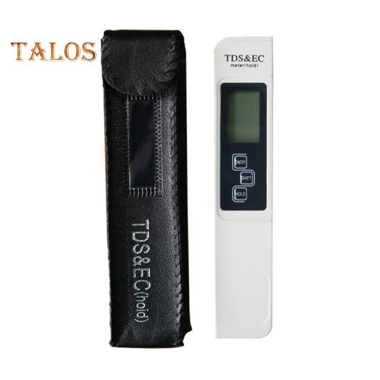 4-в-1 тестер качества воды TDS с цифровым дисплеем, высокоточный портативный многофункциональный цифровой тестер чистоты воды с питанием от батареи