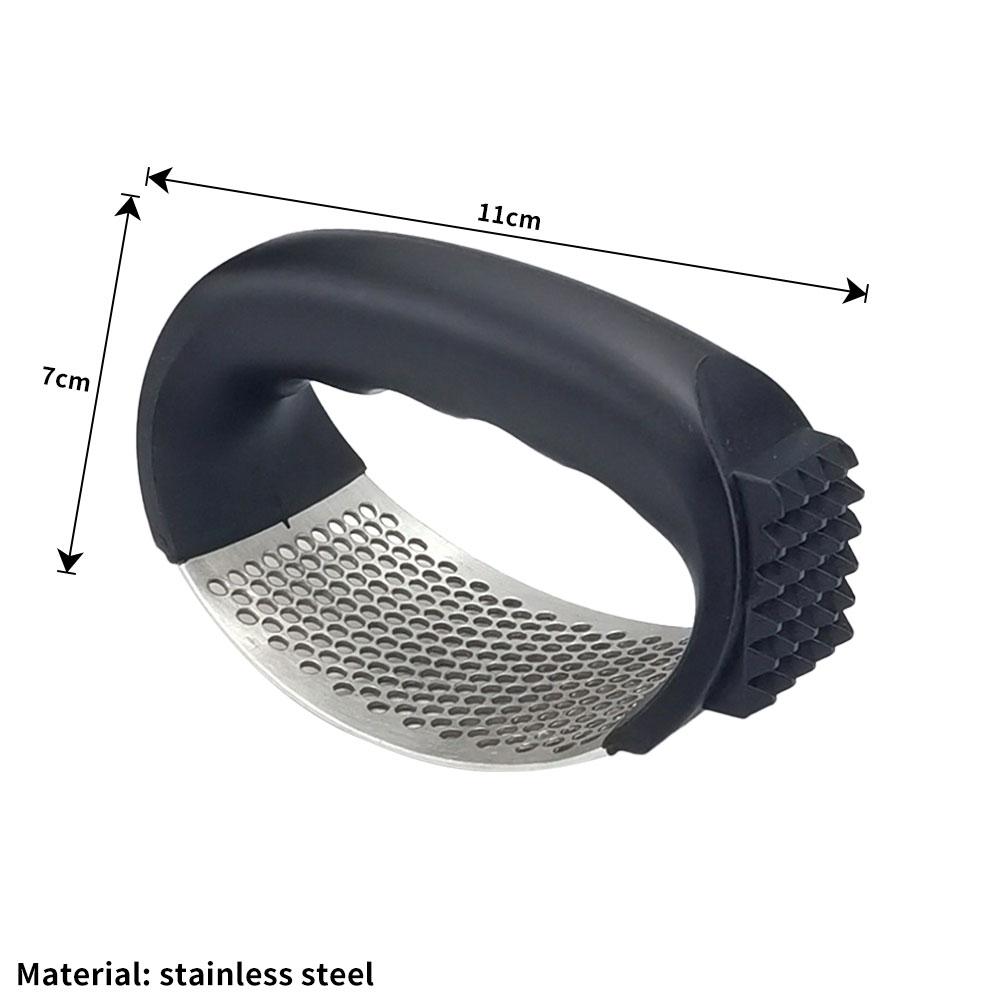 Upgrade Stainless Steel Garlic Presser, Garlic Press Rocker Garlic Mincer