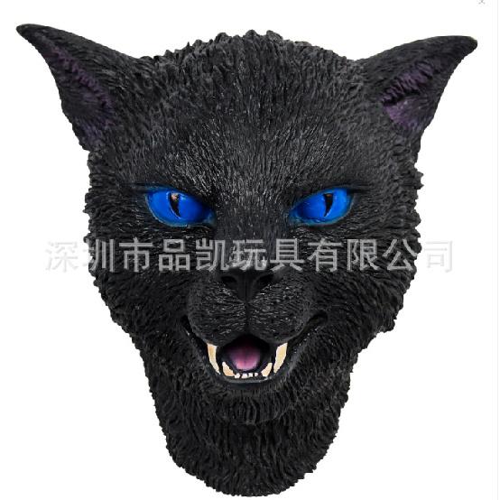 Eagle mask, eagle headgear, Halloween realistic animal mask, bulldog, parrot, old man, light-up headgear mask