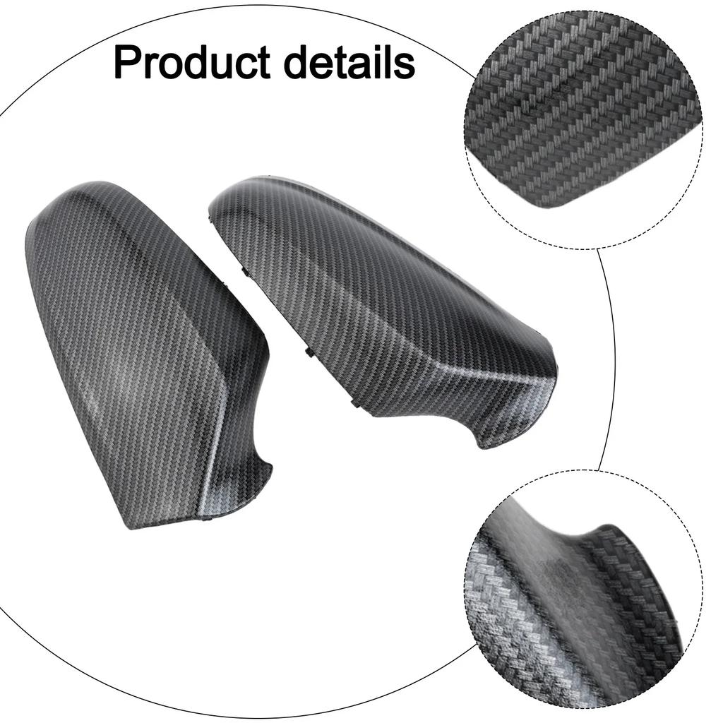 Astra H Mirror Covers Carbon Fiber Mirror Cover Vehicle Customization Charming Vehicle Accessories No Special Tools Required
