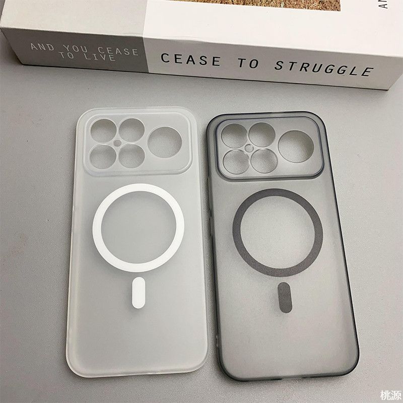 Чехол для Xiaomi POCO F8 Pro F8 Ultra, мягкий ТПУ, MagSafe, беспроводная зарядка, защитная задняя крышка, чехол для Redmi K90 Pro Max, корпус