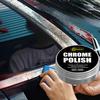 100 г Хромированная паста для ремонта и ухода за ручками автомобильных дверей, оконными молдингами и эмблемами, Полировка и восстановление, Простота в использовании