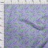oneOone Cotton Flex Bluish Violet Fabric Asian Japanese Koi Fish Fabric for Sewing Printed Craft Fabric by The Yard 40 Inch