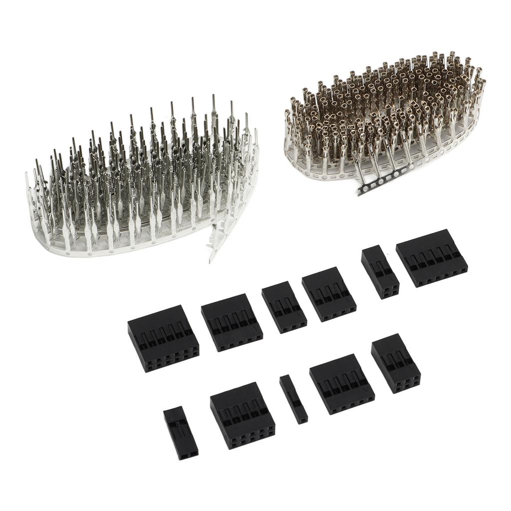 620 шт. 2,54 мм перемычки, разъемы-штырьки с обжимными контактами «папа» и «мама» для автомобилей, компьютеров