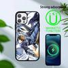 Blue-Eyes White Dragon Phone Case For iPhone 14,16,15,13,17,12,Plus,Pro,Max Magnetic For Magsafe Frosted Cover