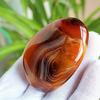 Natural Irregular Polished Palm Stone Smooth Agate Stone for Gift Sardonyx Tumbled Crystal Healing Stone